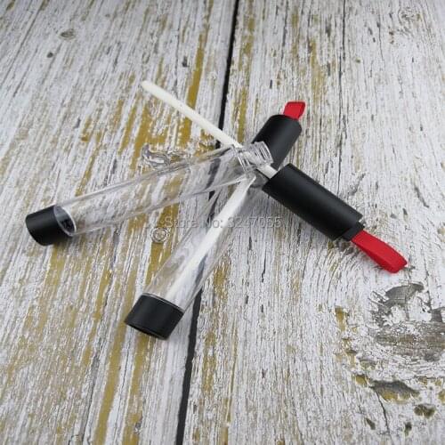 10/30/50pcs Slim Clear Empty Cosmetic Lip Oil Storage Bottle, Portable Plastic Beauty Lip Gloss Tube, Cosmetic Liquid Lipstick