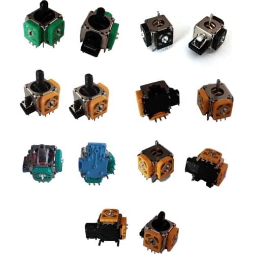 100pcs ABS 3D Controller Joystick Analog for PS4 for ps4 pro orginal wired wireless game controller repair