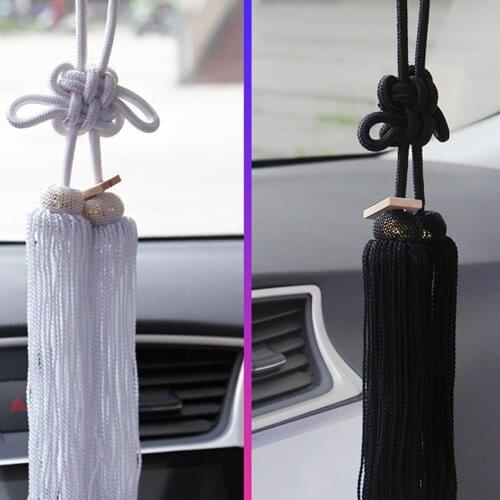 35% Hot Sales!! Universal Car Rear-view Mirror Ornament Lucky Braided Rope Chrysanthemum Knot