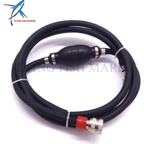 3B7-70200-3 3B7-70200-4 3B7702003 Fuel Hose Assy with Primer Bulb For Tohatsu Nissan Outboard M NS MD 5 - 90HP 7.93FT