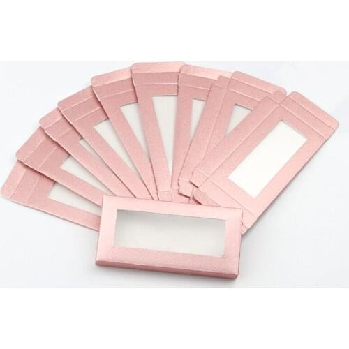 5pcs Packing box Eyelash Packaging Box Custom Mink Lashes Boxes DIYflash Packaging Makeup Set Eyelashes Case Packs