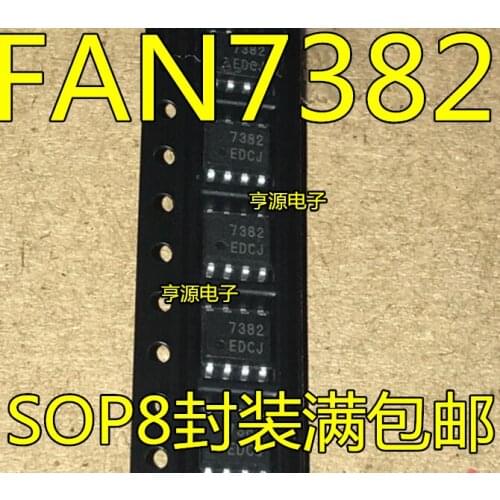 FAN7382MX FAN7382 7382 LCD power management chip SMD 8-pin SOP-8