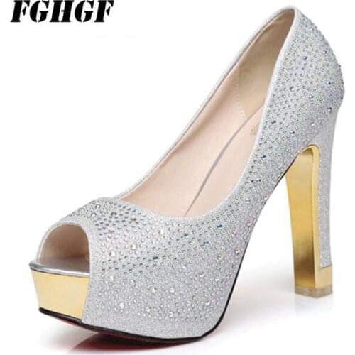 FGHGF Female Band Tracking Single Shoes Thin Heels Platform Summer Sexy Sweet Solid Color Banquet Party Rubber Ladies Shoes