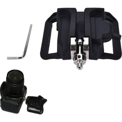 Fast Loading Holster Hanger Quick Strap Waist Belt Buckle Button Mount Clip Camera Video Bags For Sony/Canon/Nikon DSLR Camera