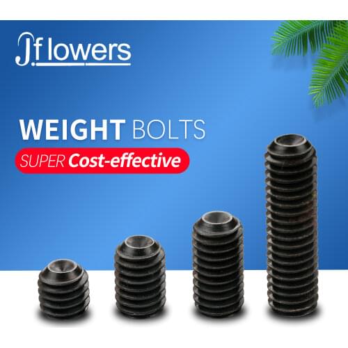 JF J-flowers Weight Bolt Adjust Weight 0.2/0.4/0.5/1.1oz Iron Material 4 Pieces of Screw Adjustable Billiard Accessories