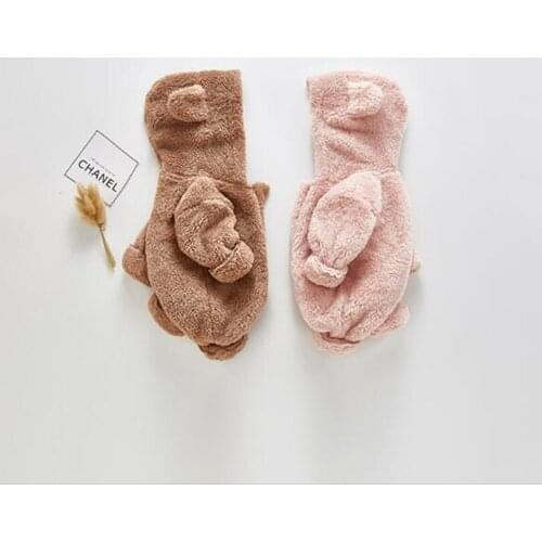 Newborn Baby Romper Autumn Winter Fleece Warm Baby Winter Clothes Baby Girl Romper Hooded Infant Boy Romper Toddler Jumpsuit