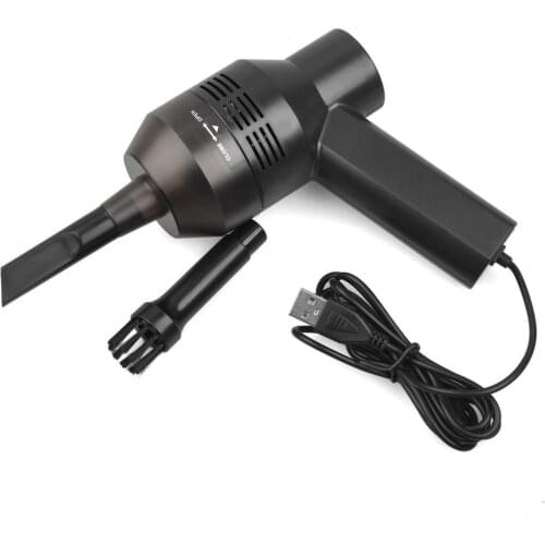 Multifunctional Portable Mini USB Vacuum Cleaner Computer Dust Blower Duster for Pet Car Laptop Keyboard Camera Phone