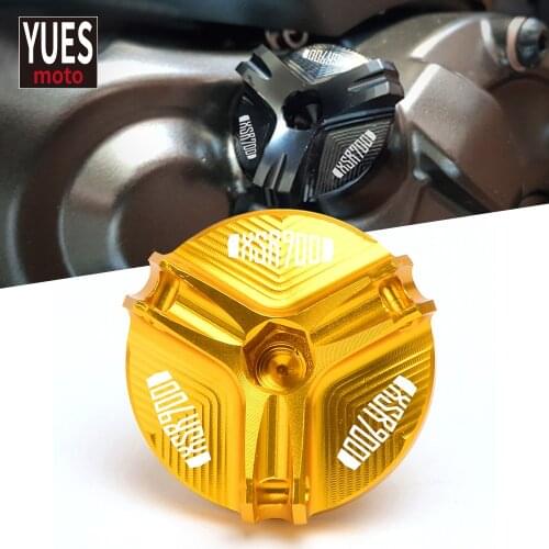 Motorcycle CNC Alunium Engine Oil Cap Bolt Screw Filler Cover For Yamaha XSR 900 XSR900 2016 2017 2018 2019 2020