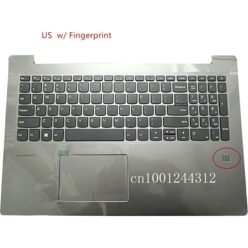 New Original For laptop Lenovo ideapad 520-15 520-15IKB US Palmrest Upper Case Keyboard Bezel Cover Grey 5CB0N98821 5CB0N98572