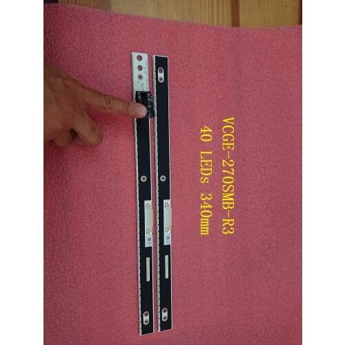 New 1 PCS 40LEDs 340mm LED backlight strip for S27E500C VCGE-270SMB-R3 VCGE-27OSMB-R3 BN96 33689B CY-PJ270BNLV5V