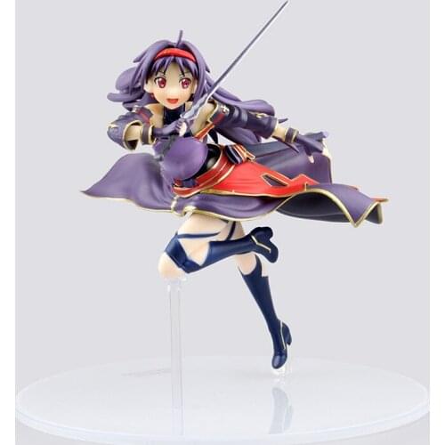 New Arrival Anime Sword Art Online II SAO Mothers Rosario Konno Yuuki PVC Action Figure Toys Model Decoration Doll Gift 18CM