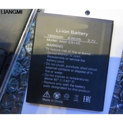 For DEXP IXION ES145 batteries 1800mAh Mobile Phone Li-ion Battery Replacement with phone stander