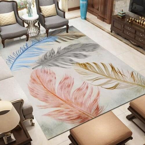 Modern Nordic Carpets for Living Room Home Bedroom Soft Carpet Coffee Table Floor Mat Study Room Rug Kids Play Crawl Area Rugs
