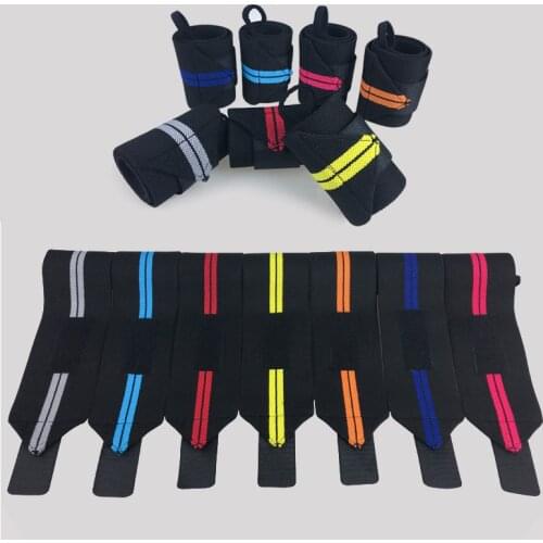 Sports Fitness Weightlifting Bracer Wristband For Men Women Exercise Training Pressure Wrist Belt Joint Bandage Protector Thumb