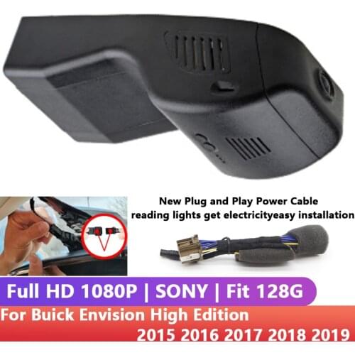Car DVR Wifi Video Recorder Dash Cam Camera Easy Installation hd 1080P For Buick Envision High Edition 2015 2016 2017 2018 2019