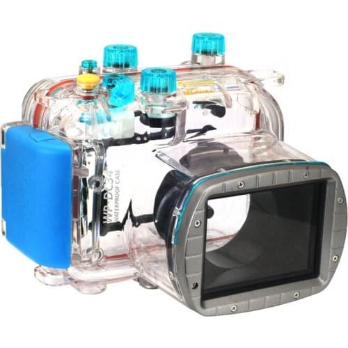 Meikon 40M 130ft Waterproof Housing Case Cover For Canon G11 G12 as WP-DC34,Camera Underwater Diving Bags Case for Canon G11 G12