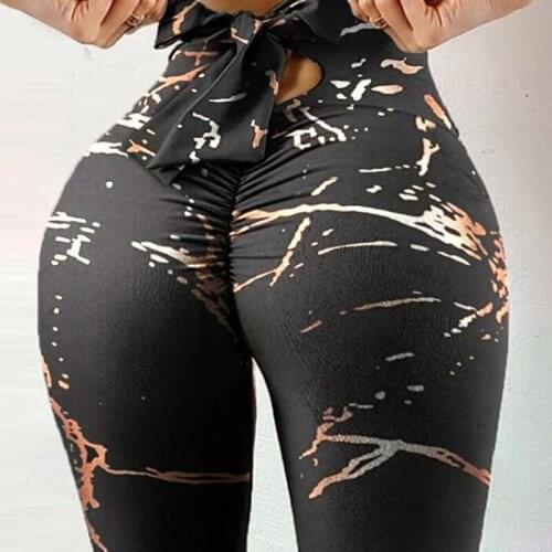 Back Bow Seamless Leggings Women Camouflage Printing High Waist Stretch Strethcy Fitness Leggings Pants Push Up Leggings