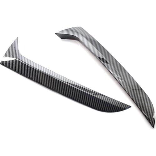 1 Pair ABS Lightweight Carbon Fiber Color Window Side Spoiler for Volkswagen TIGUAN MK1 2007-2016