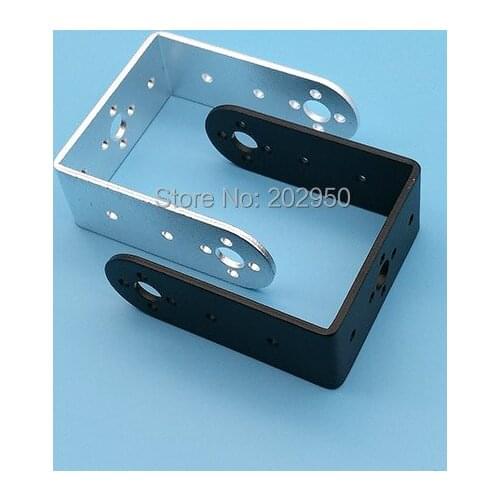 10pcs/lot Long U Steering Stents Yuntai Stent Mechanical Arm Robot Manipulator Robot Aluminum U Bracket Robot Servo Spare Parts