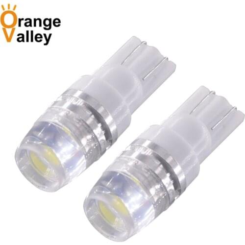 100pcs W5W 2 5630 SMD Car T10 LED 194 168 Wedge Replacement Reverse Instrument Panel Lamp White Blue Bulbs For Clearance Lights