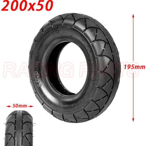 8" X 2") 200X50 (8 inch) Tire for electric Gas Scooter & Electric Scooter(inner tube included) wheelchair wheel