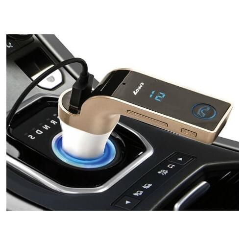 Fourmounts Carg7 Bluetooth Car Fm Transmitter With Usb Input