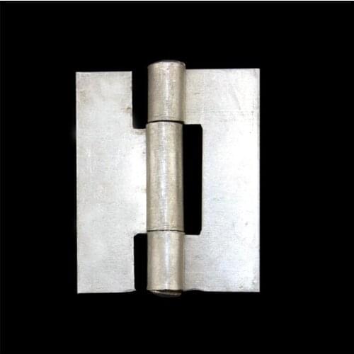 Without hole thickness 1.5mm 2 inch small welded iron hinge X20