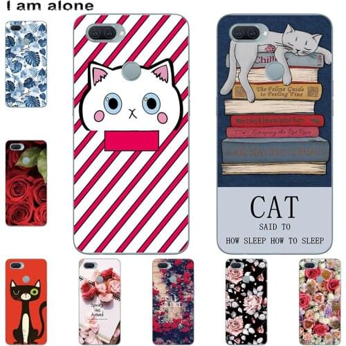 I am alone Phone Case For OPPO A7 A7N A7X AX5 AX7 Fashion Color Cute Cartoon Printed Paint Mobile