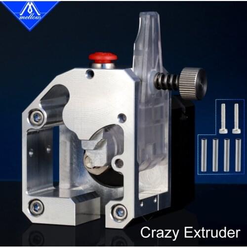 Mellow NF-BMG-Crazy Hotend Dual Drive Extruder For Ender 3 5 PRO CR10S RPO Short Distance Printing TPU CNC 3D Printer Parts
