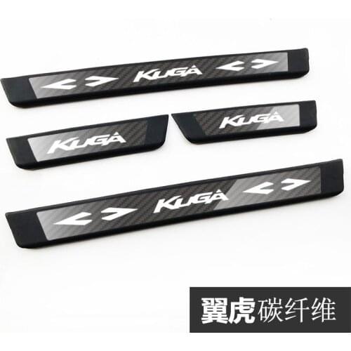 Ford KUGA 2018 2019 High-quality stainless steel Plate Door Sill Welcome Pedal Car Styling Accessories 4pcs/set for