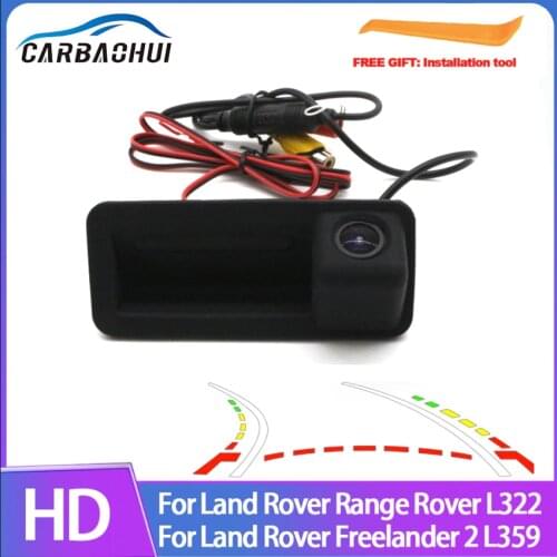 Trunk Handle Reverse Parking Car Rear View Camera For Land Rover Freelander 2 L359 2006~2019 Car Rear view Camera Night Vision