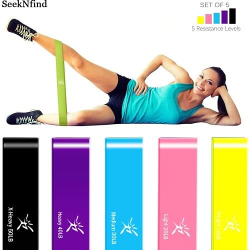 Resistance Loop Bands Gum for Fitness Bands Elastic Band Workout Crossfit Strength Pilates Fitness Equipment Training Expander