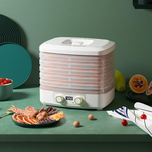 220V Dried Fruit Vegetables Herb Meat Machine 10L Household Food Dehydrator Pet Meat Dehydrated 5 Layers Snacks Air Dryer
