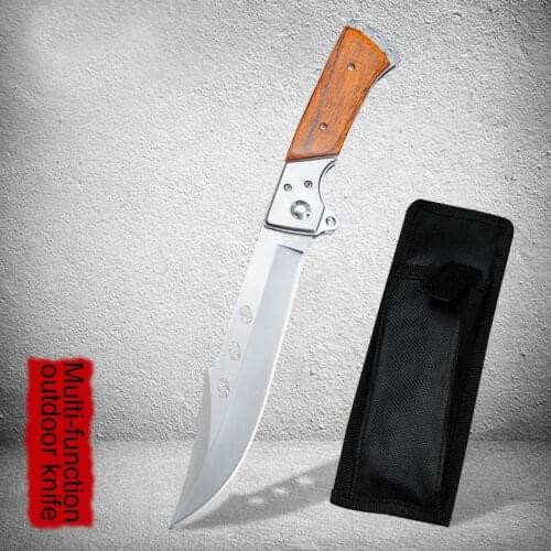 Knife self-protection knife outdoor knife cold weapon weapon survival knife portable fruit knife portable sharp folding knife