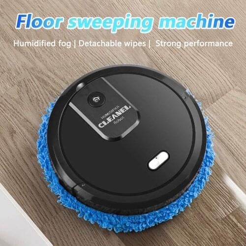 Robot Vacuum Cleaner Rechargeable Intelligent Sweep Vacuum Cleaner Humidifying Spray 3 In 1 Robot Cleaner Robot Mop