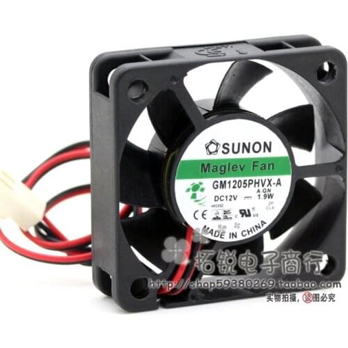 Sunon GM1205PHVX-A A.GN DC 12V 1.9W 50x50x15mm Server Cooling Fan