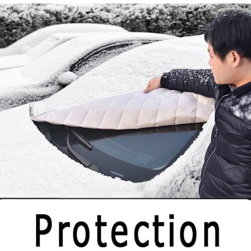 Half Car Cover Sun Dust Rain Resistant Protection Universal Hatchback Sedan SUV