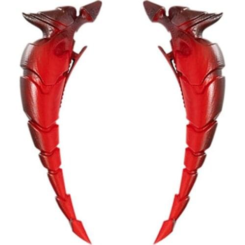 Game Arknights W Cosplay Horns Remote Control Headwear Hair Pin Hair Clip Anime Hairpin Halloween Costume Accessory Hand-Making
