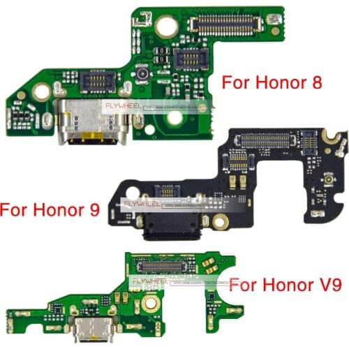 1pcs For Huawei Honor 8 9i Lite V8 V9 V20 Charger Charging Port Dock USB Connector Data Flex Cable With Headphone Audio Jack