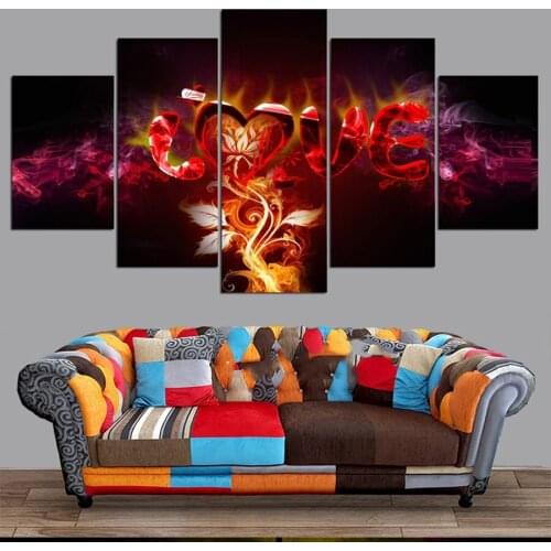 5D DIY Diamond Embroidery Home Sweet Home Love Diamond Painting Cross Stitch 5pcs multi-pictures 3d Rhinestone Mosaic Decoration