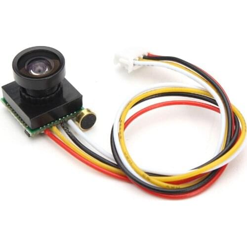 600TVL 1.8mm 1/4 CMOS 120 Degree Wide Angle Lens FPV Camera PAL/NTSC 3.7-5V