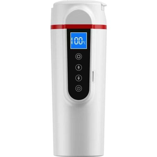 Car electric boiling water cup kettle thermos 12v 24v car portable boiling water