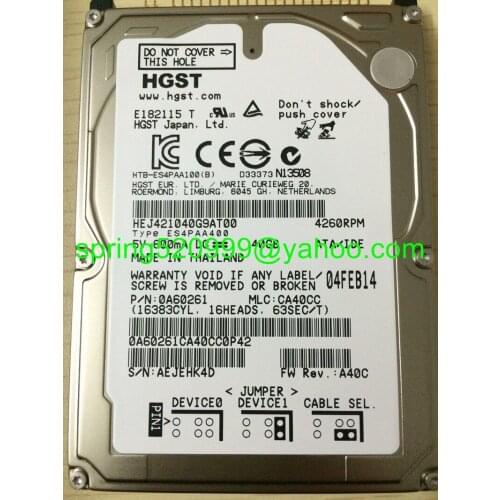 Free shipping original new Hard Disk drive HEJ421040G9AT00 40GB For Car HDD navigation systems made in Japan