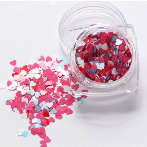 Nail Sequins Symphony Sequin For Craft Glittering Star Heart Sakura Sequin Manicure Nail Art Decor Nail DIY Jewelry Supplies Hot