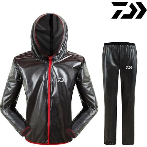 Daiwa Fishing Clothes Sets Mens Breathable Fishing Shirts Pants Rainproof Summer Winter Sportwears Daiwa Fishing Clothing Jersey