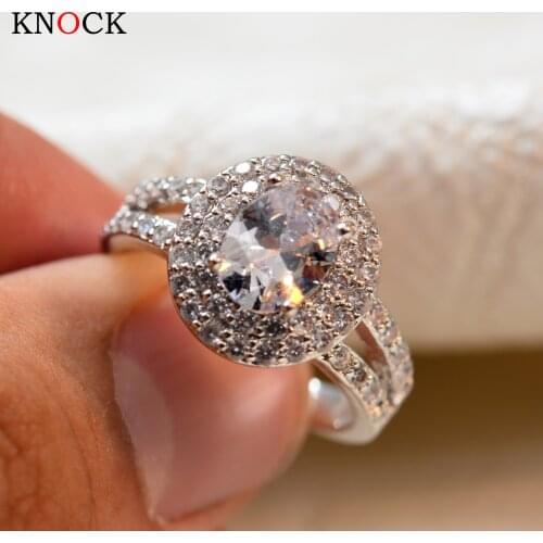 Knock Women's Silver Rings