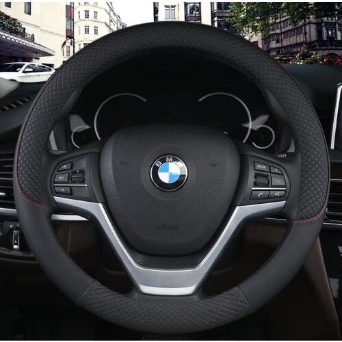 Micro fiber Leather Car Steering Wheel Cover for BMW X1 X2 X3 X4 E84 F84 F39 E83 F25 G01 F97 F26 G02 F98 Auto Accessories