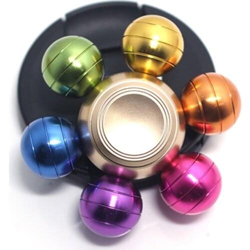 Colorful Detachable Finger Fidget Spinner Spinning Stress Relief Toy Adults Kids Toy