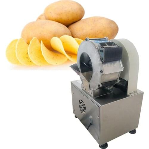 Turmeric Ginger Cutting Machine / Automatic Ginger Slicer Machine Winter melon and potato chipsMachine