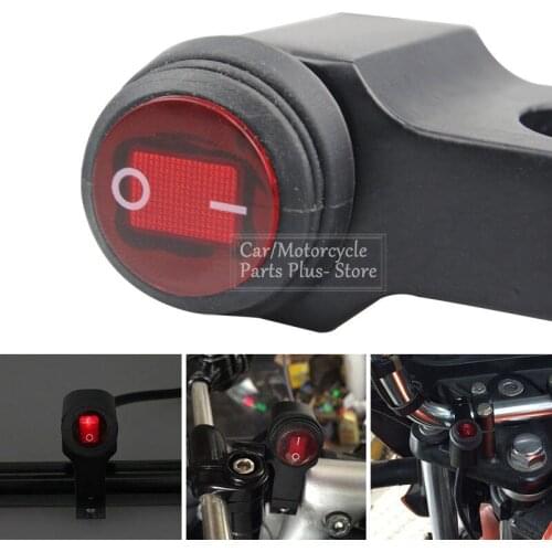 Motorcycle Switch Aluminum Alloy Modified Switch Headlamp Double Flash Steering Waterproof 12V One In Two Out Switch Three Wire